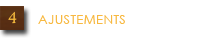 Ajustements